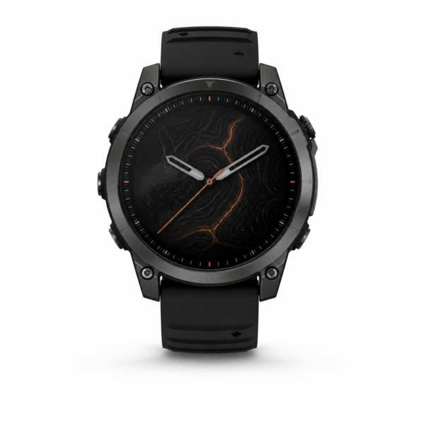 Garmin fēnix 8 Pro 51 mm AMOLED Sapphire 32 ГБ Black / Titanium Carbon Gray DLC
