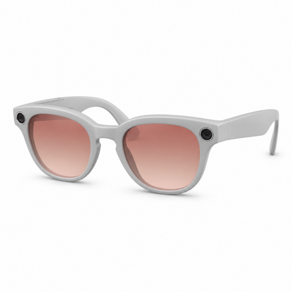 Ray-Ban Meta Skyler 32 ГБ Shiny Chalky Gray / Gradient Cinnamon Pink