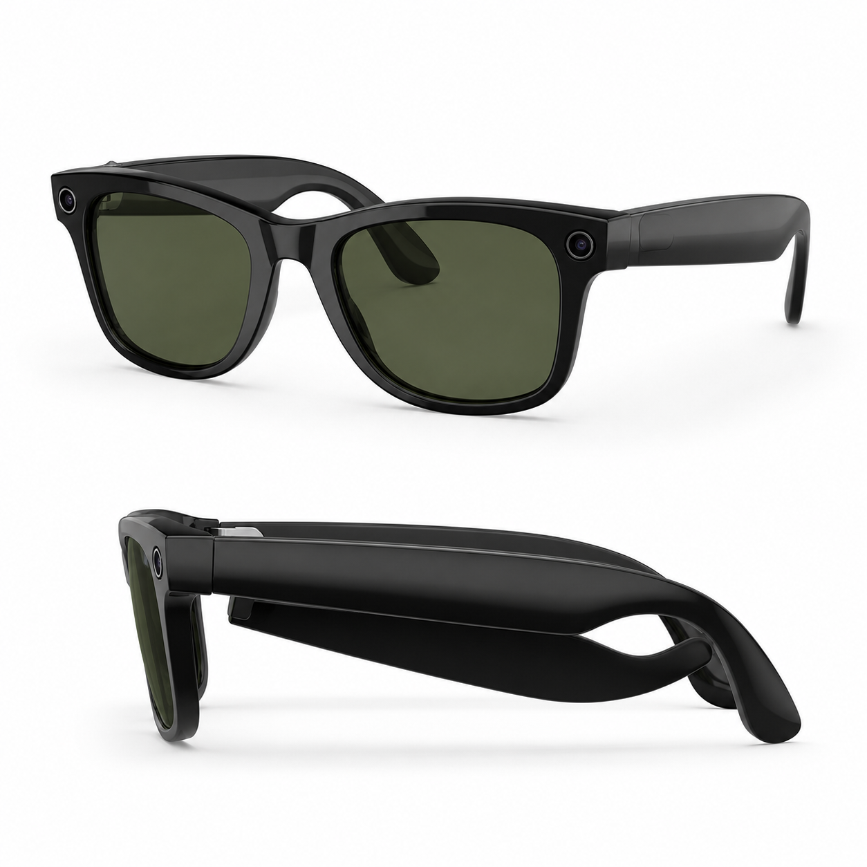 rayban-wayfarer-shiny-green