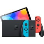 Игровая консоль Nintendo Switch OLED («Неоновый синий/красный» | Neon Blue/Red) — фото 3