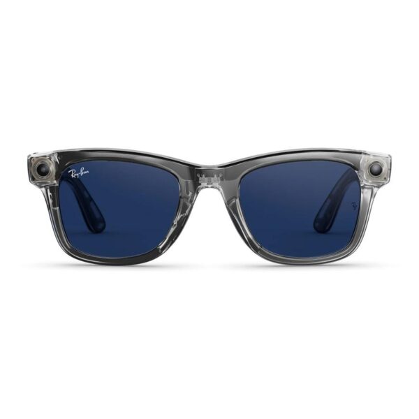 Умные очки Ray-Ban Meta Wayfarer Gen 2 32 ГБ Shiny Transparent Grey / Sapphire Transitions