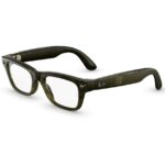 Умные очки Ray-Ban Meta Blayzer Optics Gen 2 32 ГБ Shiny Transparent Dark Olive / Clear