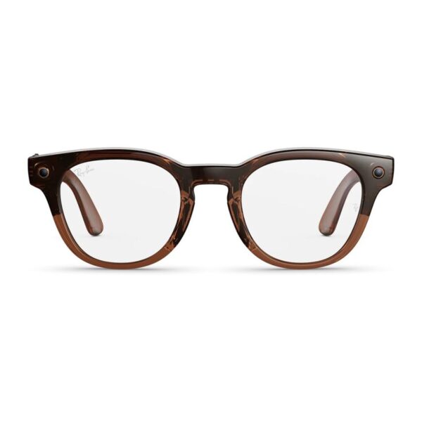 Умные очки Ray-Ban Meta Scriber Optics Gen 2 32 ГБ Shiny Transparent Umber / Clear