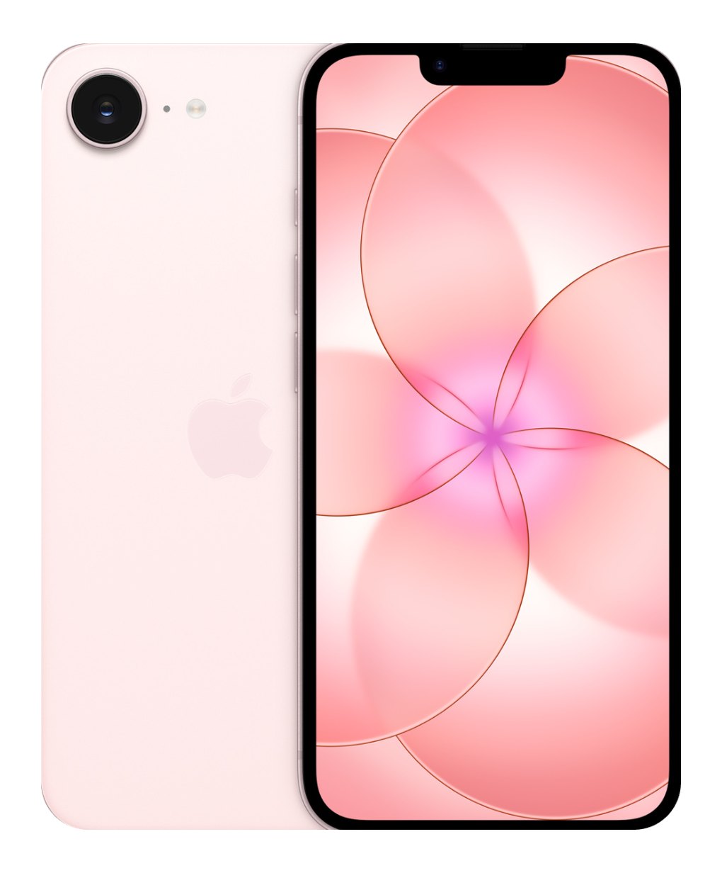 iphone-17e-pink-final Смартфон Apple iPhone 17e eSIM (Розовый | Soft Pink)